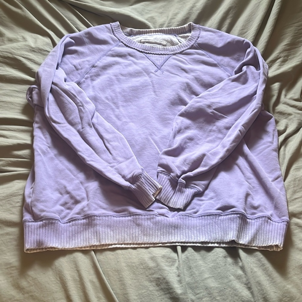 Purple American Eagle Crewneck
